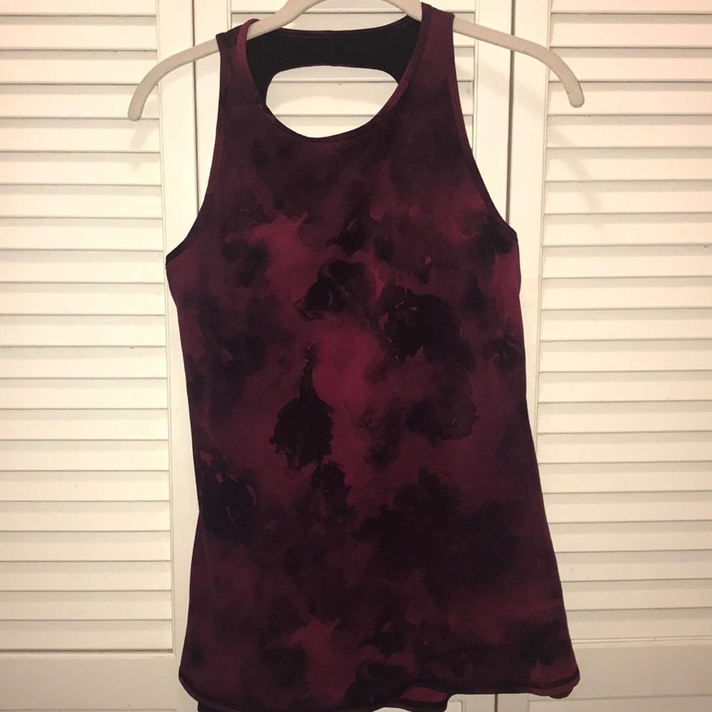 Lucy athletic tank with support bra built-in